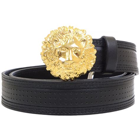 versace red lion belt|red Versace belt gold buckle.